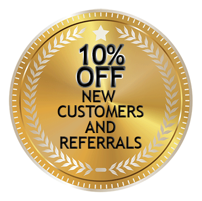 10 PERCENT NEW CUSTOMERS