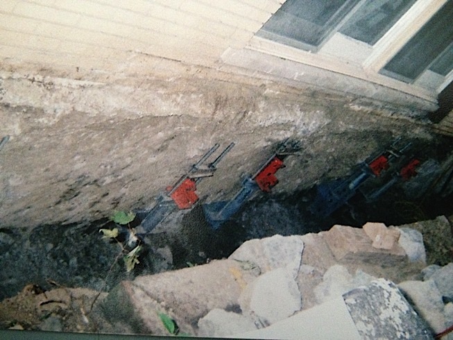 Helica Piers Stabalizing Foundation